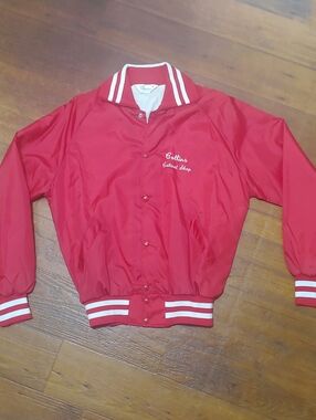 Men's Vintage Gem Sportswear Red Track Jacket